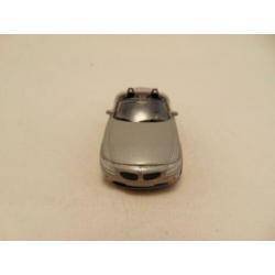 Bmw Z4 roadster cabrio 1:64 Welly 52242 zilvergrijs