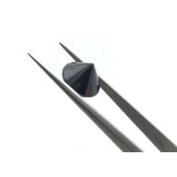 Diamant - 5.56 ct - Briljant - fancy black