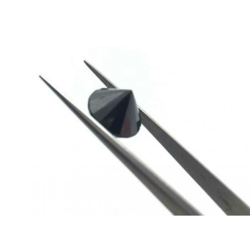 Diamant - 5.56 ct - Briljant - fancy black