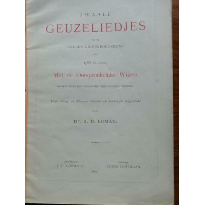 Twaalf Geuzeliedjes