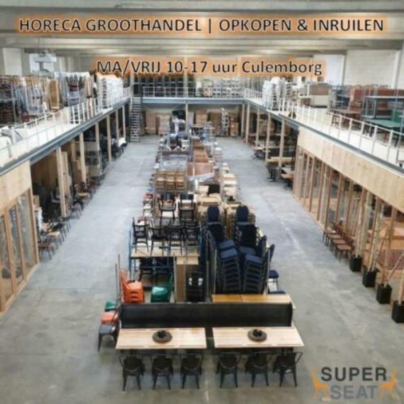 199 Leger stapelstoelen Soesterberg vintage stoel retro 795