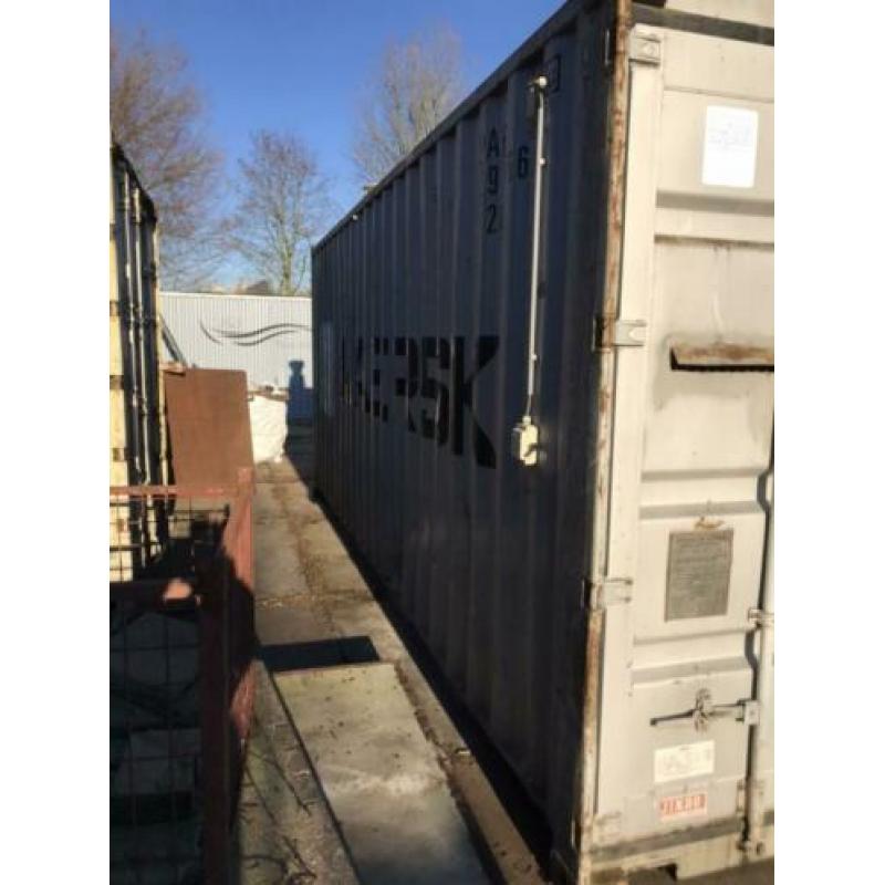 Zeecontainer 20ft 6m wind en waterdicht