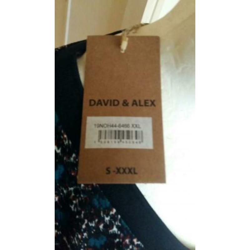 Prachtige blouse; david & alex ( xxl ) nieuw.