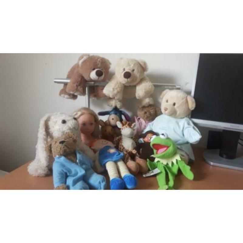 12 Poppen en knuffels