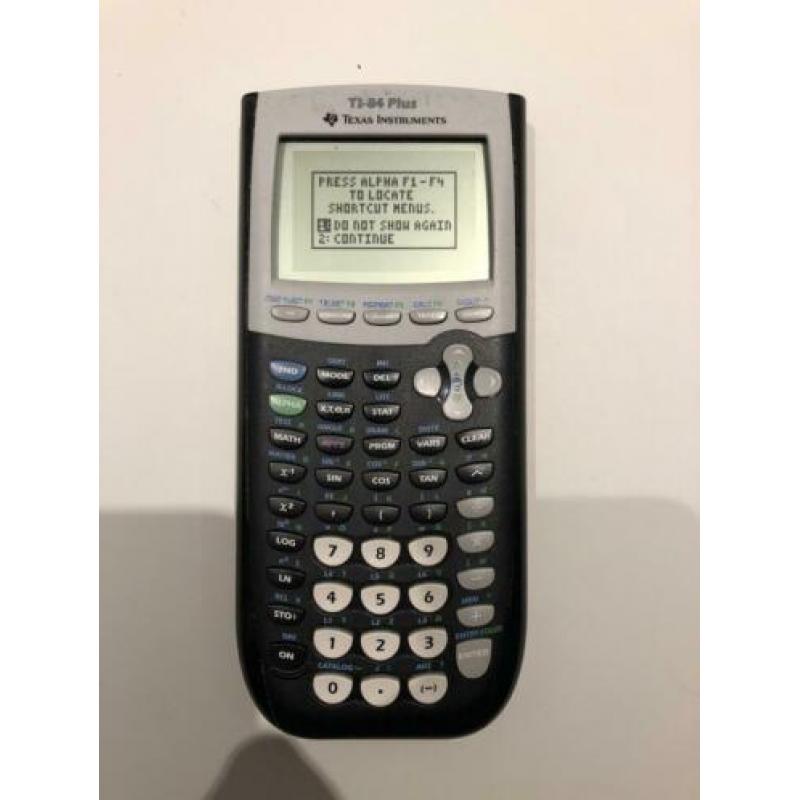 TI 84 plus rekenmachine calculator