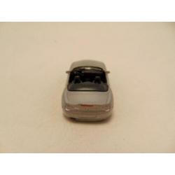 Bmw Z4 roadster cabrio 1:64 Welly 52242 zilvergrijs