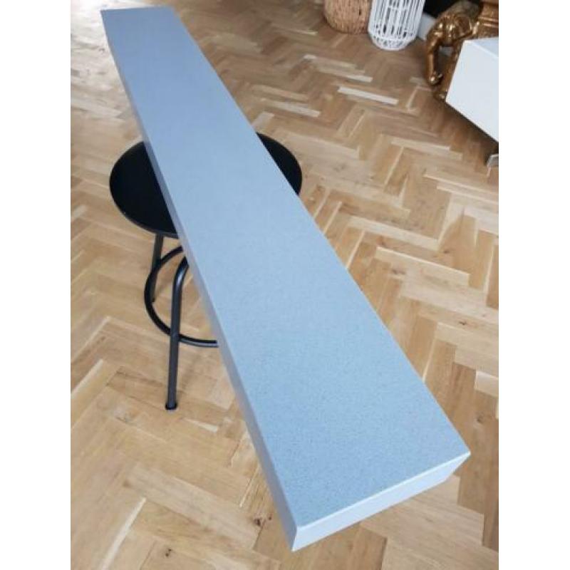 Vensterbank composiet grijs 1255x177mm en 80mm dik
