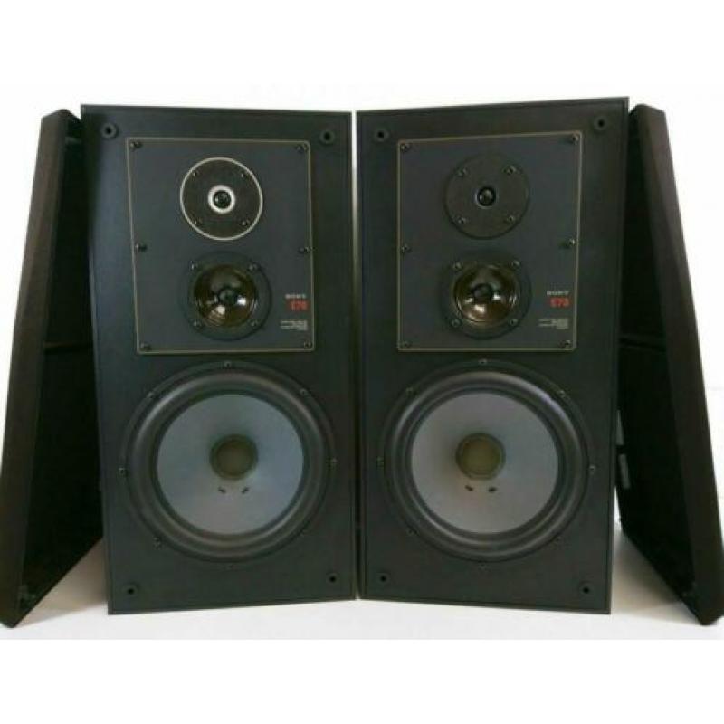 Sony SS-E70 Luidsprekers 100w 8Ohm Woodgrain Vintage