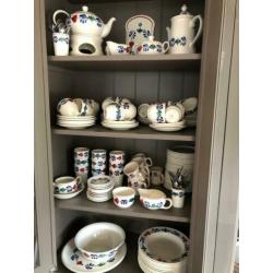 Boerenbont servies compleet