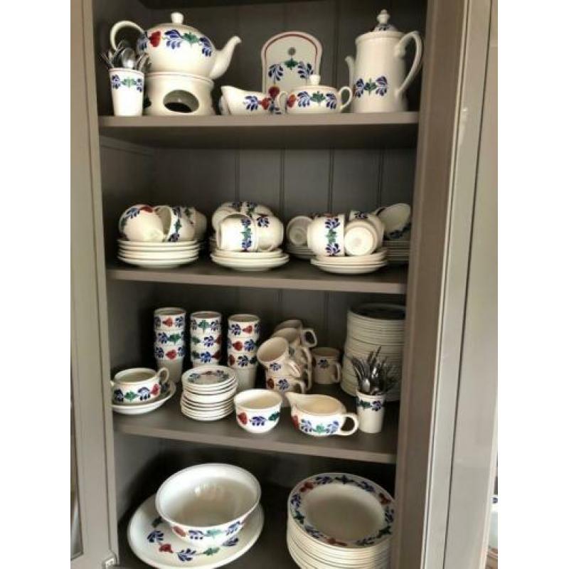 Boerenbont servies compleet