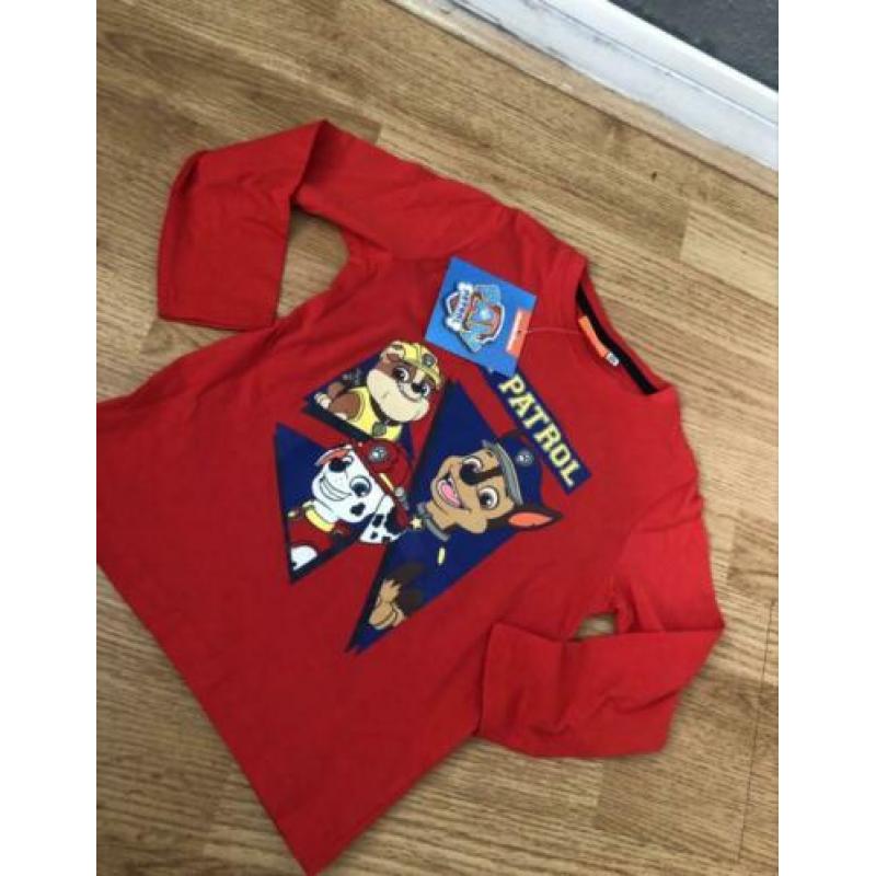 Nieuw Paw Patrol maat 98/104 trui