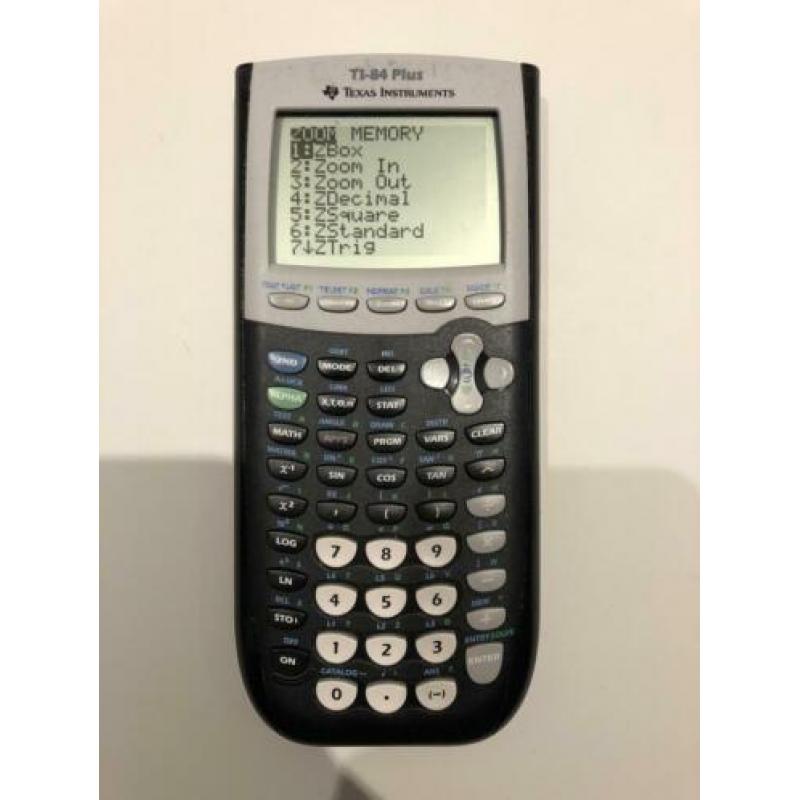 TI 84 plus rekenmachine calculator
