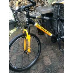 Fijne mountainbike Haibike (merkfiets) voor lengte 160-175cm