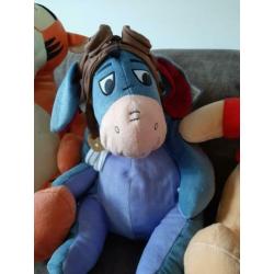 Vier grote originele nieuwe Disney knuffels