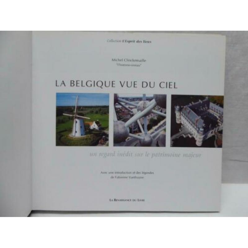 La Belgique vue du ciel (boek) in zeer nette staat