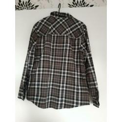 Geruite Blouse/Blousje maat M