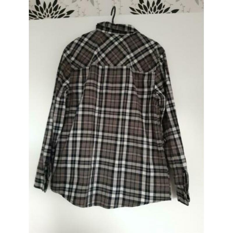 Geruite Blouse/Blousje maat M