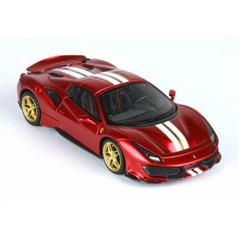 BBR Ferrari 488 Pista Spider 2018 Rood Fuoco 1:43 BBRC219C