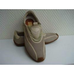 Geox instappers, beige, maat EU 38. Gratis verzending!