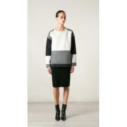 By Malene Birger colorblock trui sweater s