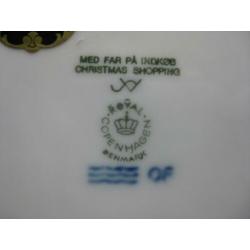 Royal Copenhagen kerstbord 1994