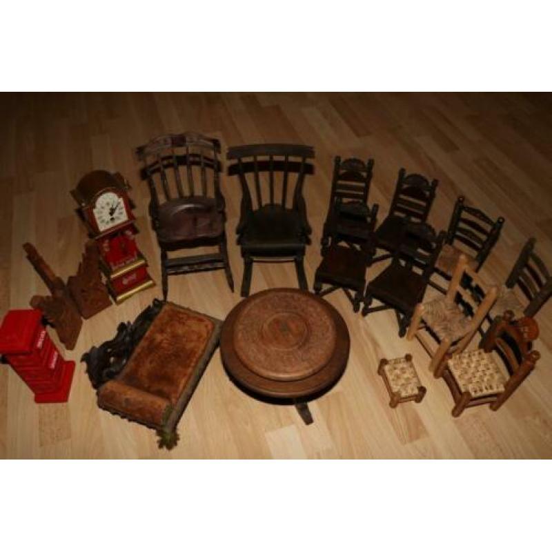 antieke meubels voor poppenkast ambacht en handwerk