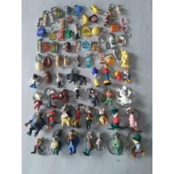 Unieke Verzameling Vintage jaren 60 Sleutelhangers