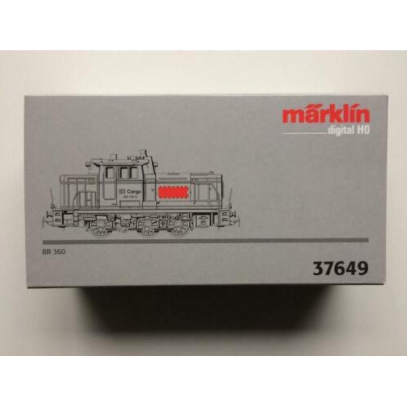 Märklin 37649 DB Cargo BR 360 met telexkoppeling