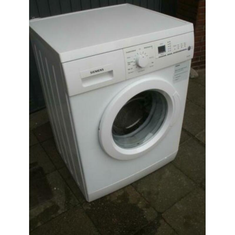 Mooie Siemens 6kg-1400t wasmachine. Display. Gar+Bezorgen.