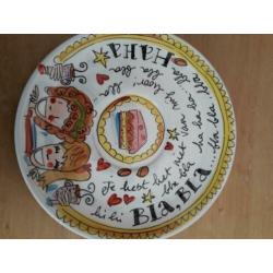 3 gebaksbordjes Blond Amsterdam