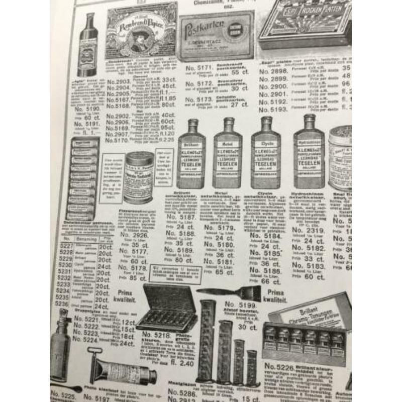 Advertenties met fotografica uit 1913.