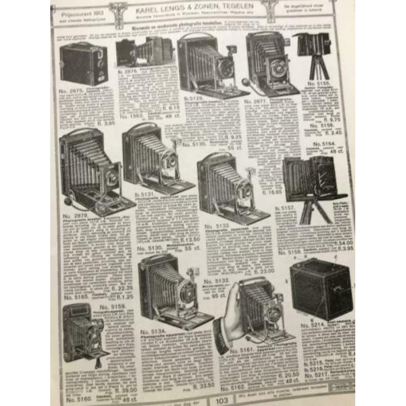 Advertenties met fotografica uit 1913.