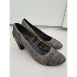 Grijze casual pumps van S. Oliver, maat 41