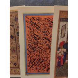 Aantal grote dubbele kaarten Golestan paleis manuscript