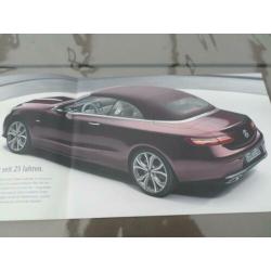 Mercedes E Cabrio 25 anniversary