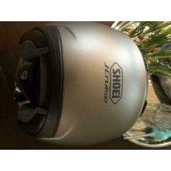 Shoei J cruise jet helm.