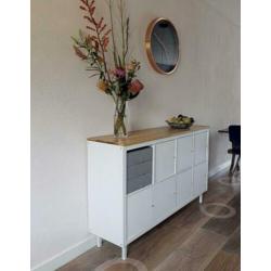 Dressoir (Ikea Kallax, aangepast)