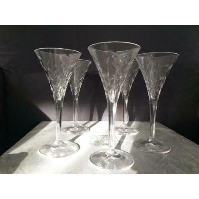10 x glas van Kristallen (bieden)