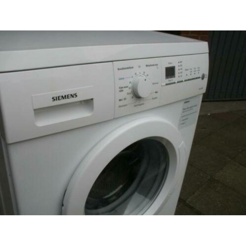 Mooie Siemens 6kg-1400t wasmachine. Display. Gar+Bezorgen.
