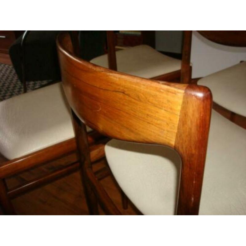 Vintage niels o moller style 1950/60 stoelen