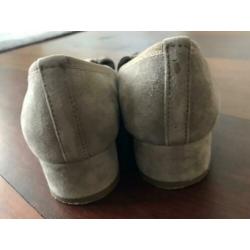 Ravelli nette suede pump lage hak