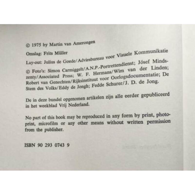 Tien krullen op een kale kop. martin van amerongen 1975