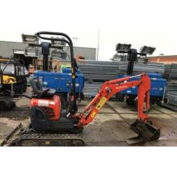 Kubota U10-3 minigraver, minigraafmachine, shovel