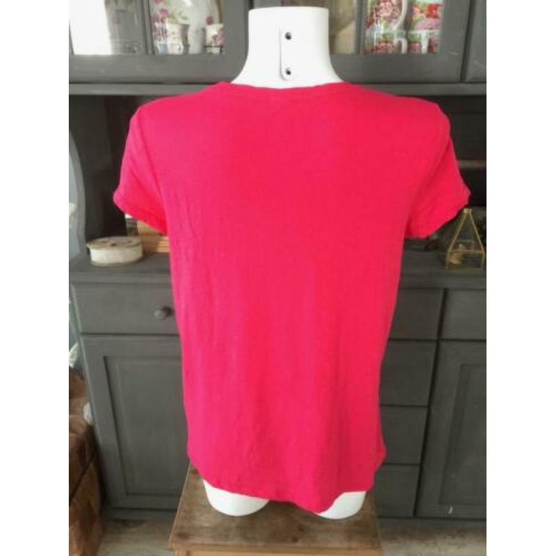 Leuke roze top van S Oliver maat 38