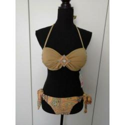 NIEUW! BoHo..Supermooie, gave & aparte bikini met 2 broekjes
