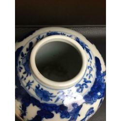Oude Chinese gemberpot voorraadpot