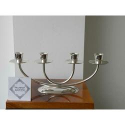 Art deco Quist-WMF Kandelaar Verzilverd ...