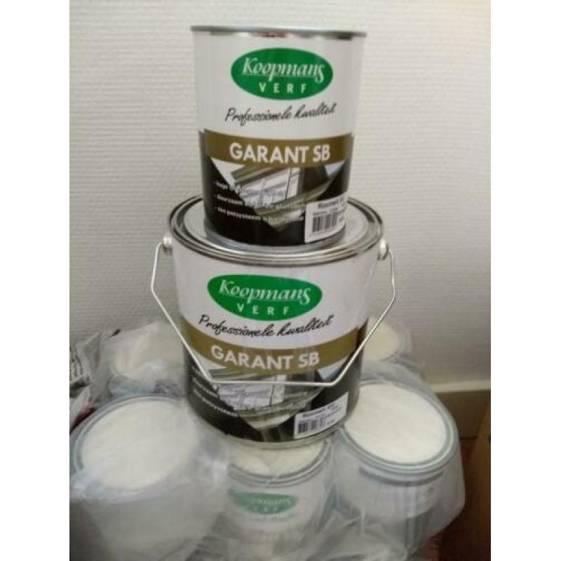 Koopmans Garant SB verf, verkoop voor een goed doel