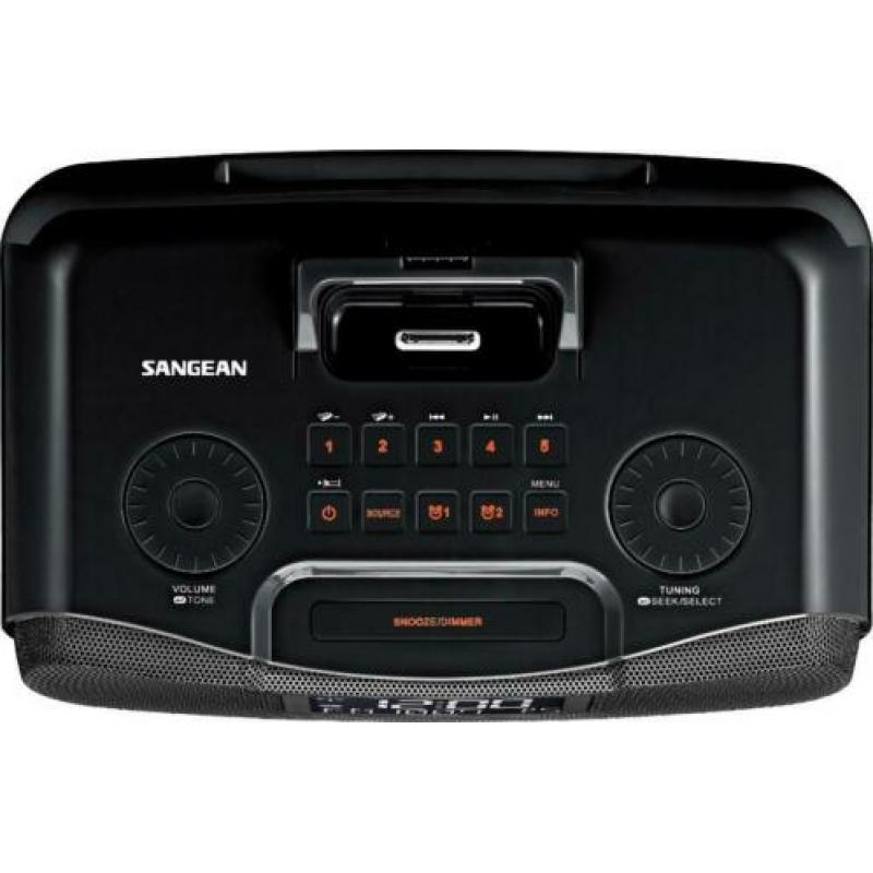 SANGEAN RCR-10 WekkerRadio | AUX-in | Bluetooth | NIEUW!