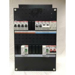 8 groeps groepenkast/meterkast met kookgroep ABB 1 fase